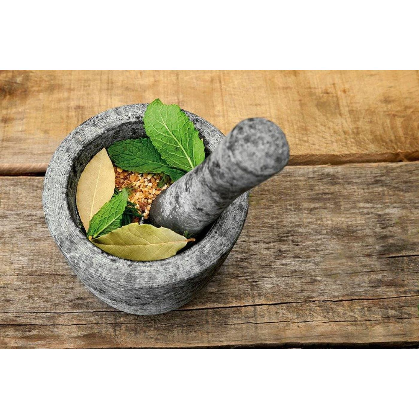 Mortier granit 12 x 12 cm